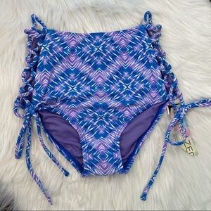 NWT SUNDAZED Stella High Waist Bottom Small